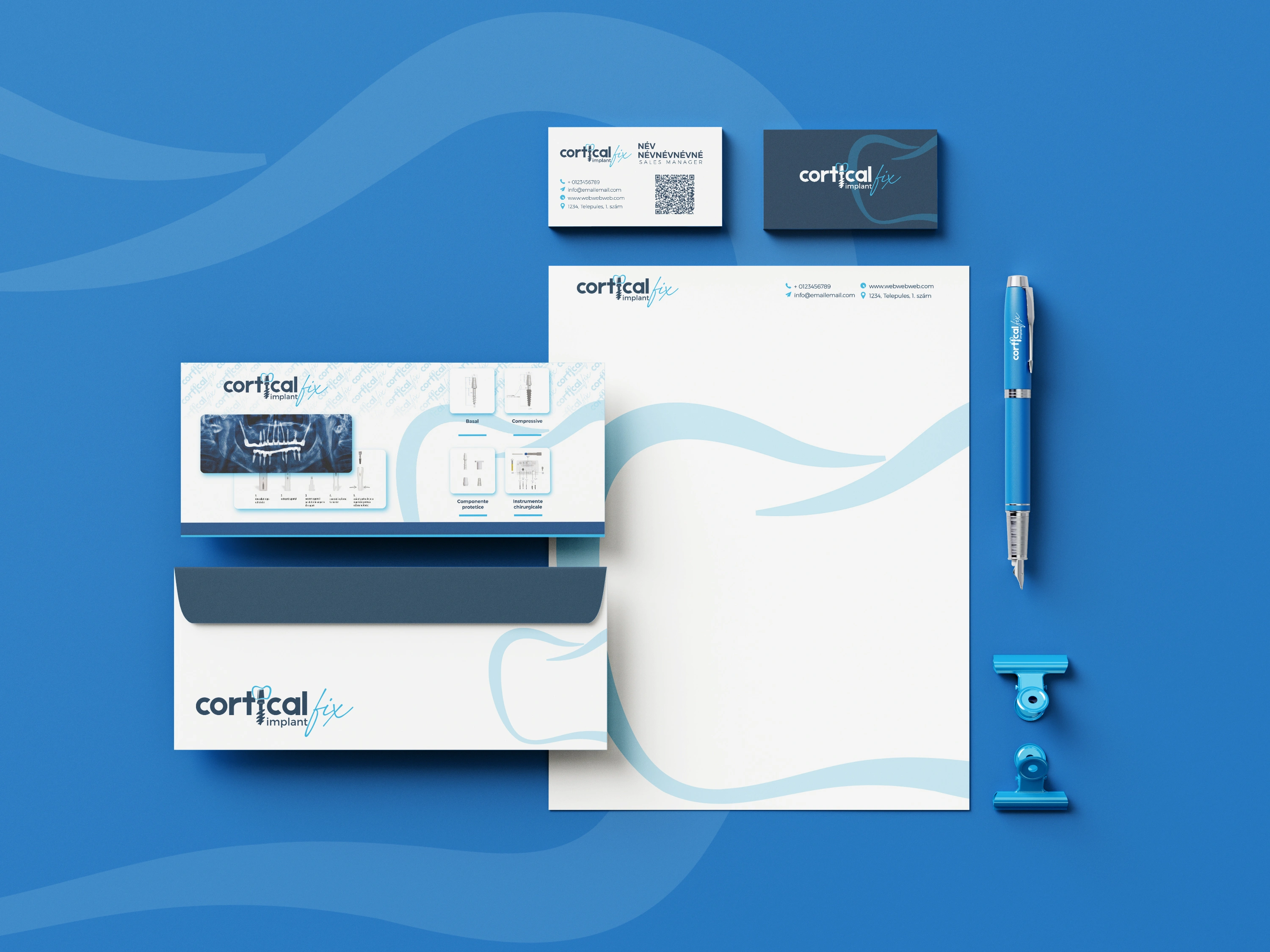 céges arculattervezés_grafikai tervezés_egyedi logo_Cortical Fix