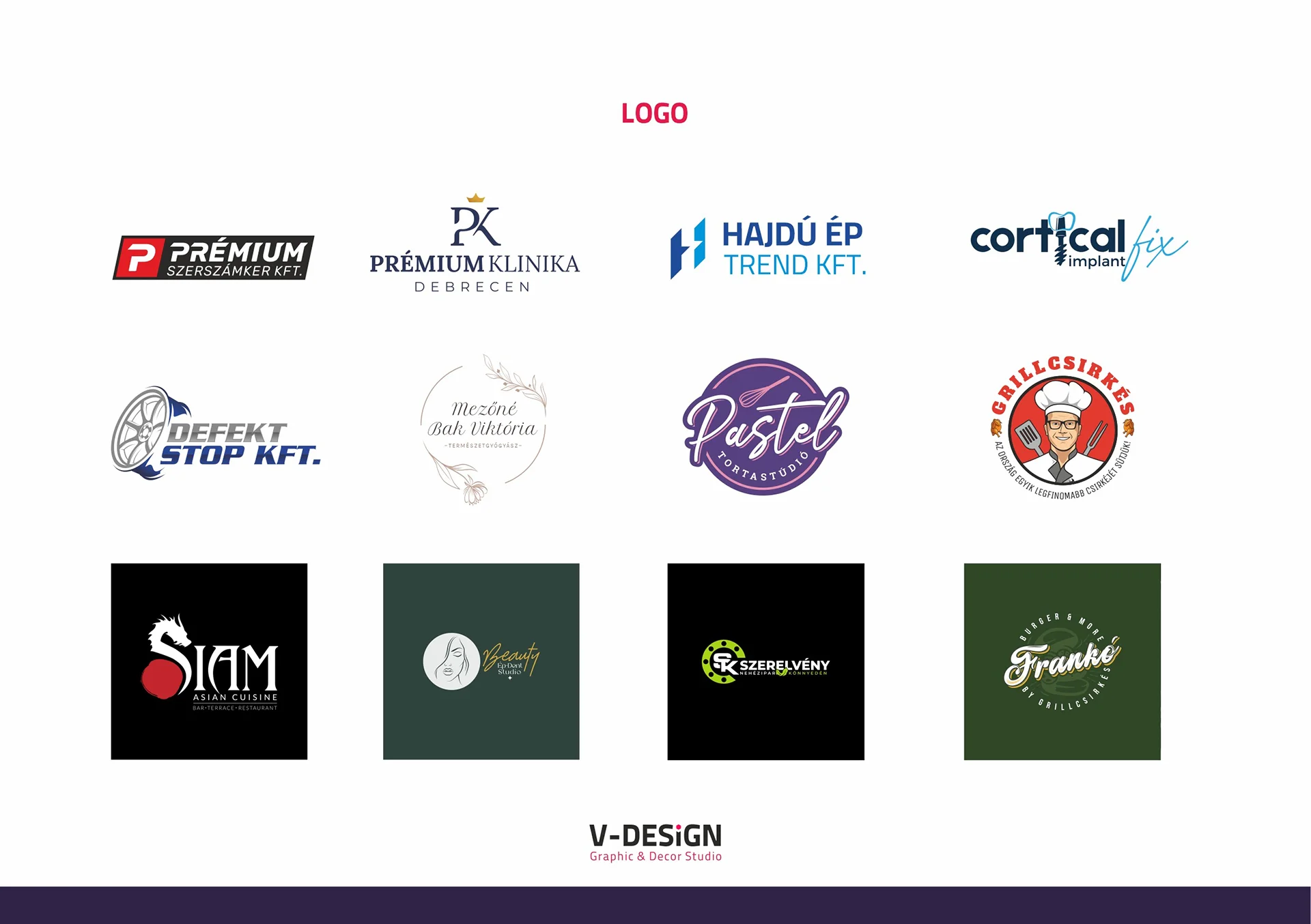grafikai tervezés_egyedi logó tervezetek amik meg is valósultak